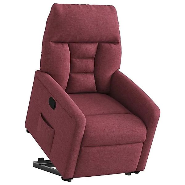 vidaXL Relaxsessel mit Aufstehhilfe Weinrot Stoff 3303035 günstig online kaufen