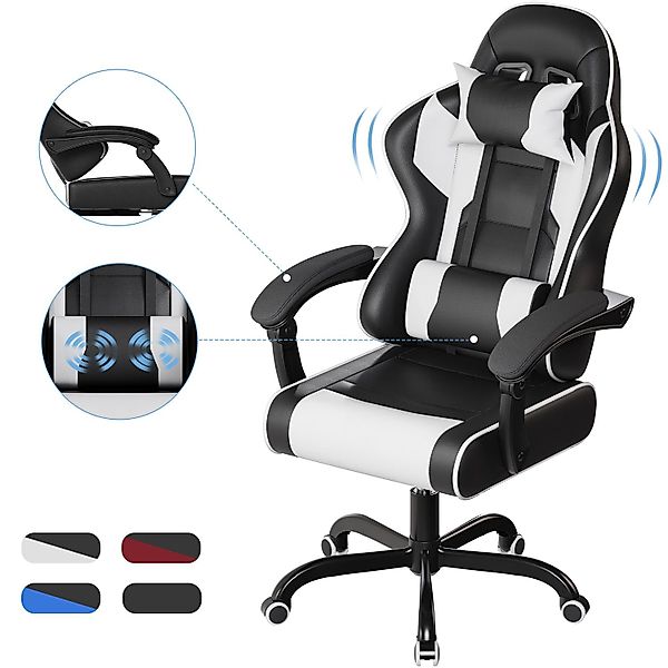 HOMALL Gaming Chair Gaming Stuhl hoher günstig online kaufen