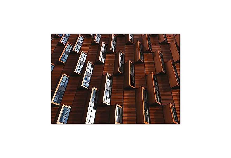 Wallarena Leinwandbild Rotterdam Stadt Architektur Wandbild XXL Leinwandbil günstig online kaufen