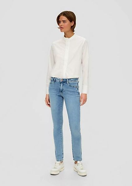 s.Oliver 5-Pocket-Jeans Jeans Betsy / Slim Fit/ Mid Rise / Slim Leg / Baumw günstig online kaufen