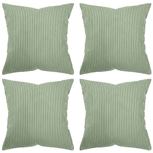 Amilian Kissenhüllen - 4er Set Kissenbezug günstig online kaufen
