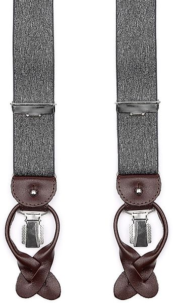 Profuomo Hosenträger Anthrazit Melange - günstig online kaufen