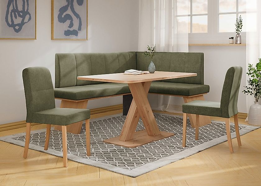 Home affaire Eckbankgruppe "Nina", (Set, 4 tlg., 4er), Sitzgruppe Esszimmer günstig online kaufen