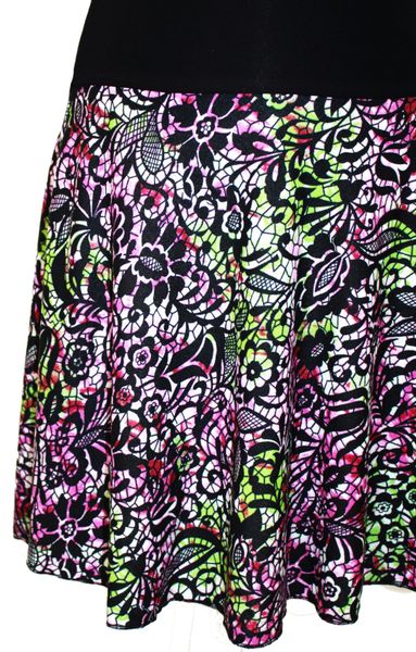 dunkle design Strickrock 57cm Feinstrick Farben günstig online kaufen