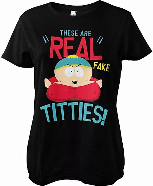 South Park T-Shirt These Are Real Fake T*tt*es Girly Tee günstig online kaufen