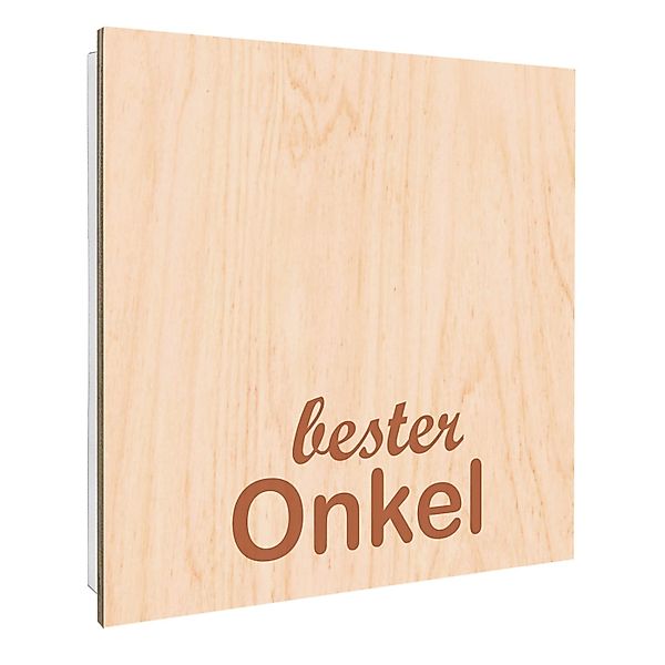 Banjado Großer Schlüsselbox Holz 30x30cm Weiß Scharnier Rechts 50 Haken Sch günstig online kaufen