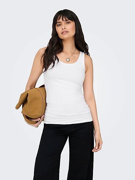 ONLY Tanktop "ONLLIVE LOVE S/L TANK TOP NOOS" Baumwollmischung günstig online kaufen