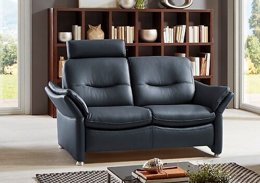 HUKLA 2-Sitzer »HU-SF15058 Ledersofa, Breite 164 cm« hochwertiges Glattlede günstig online kaufen