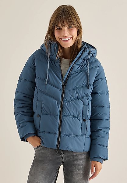 Cecil Steppjacke mit Kapuze mit reflektierenden Details günstig online kaufen