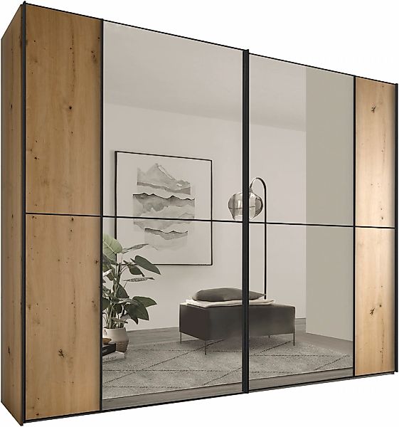 STAUD Schwebetürenschrank "Sonett 220G, Made in Germany", mit vier verschie günstig online kaufen
