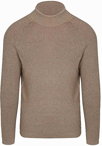 Blue Industry Rollkragenpullover Melange Beige - Größe XXL günstig online kaufen