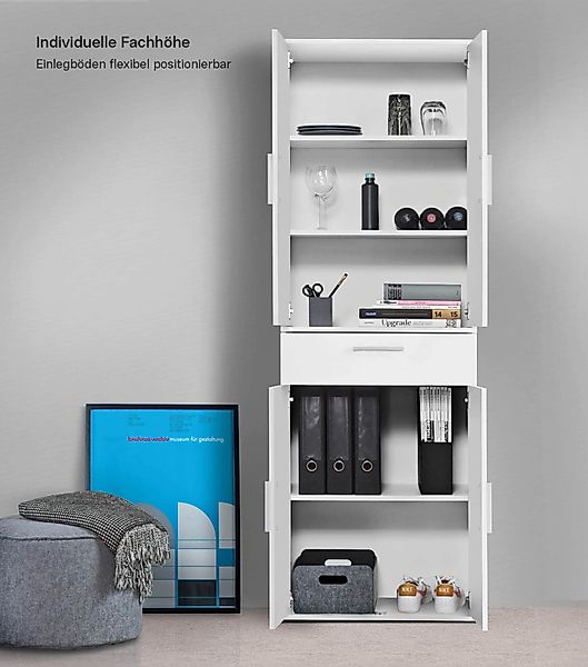 mokebo Mehrzweckschrank Der Praktische (180cm Höhe) günstig online kaufen