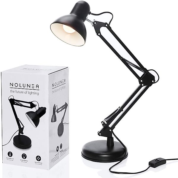 Goods+Gadgets LED Schreibtischlampe Retro Arbeitsplatzlampe Leselampe, günstig online kaufen
