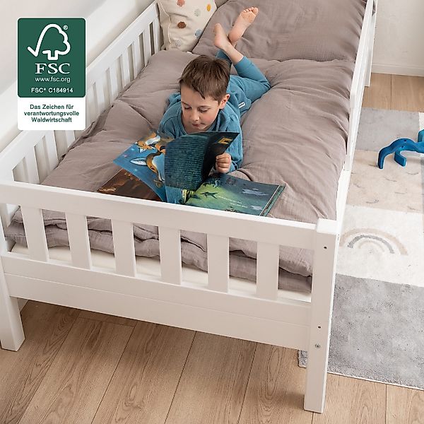 Ehrenkind Kinderbett mit Rausfallschutz aus massivem günstig online kaufen