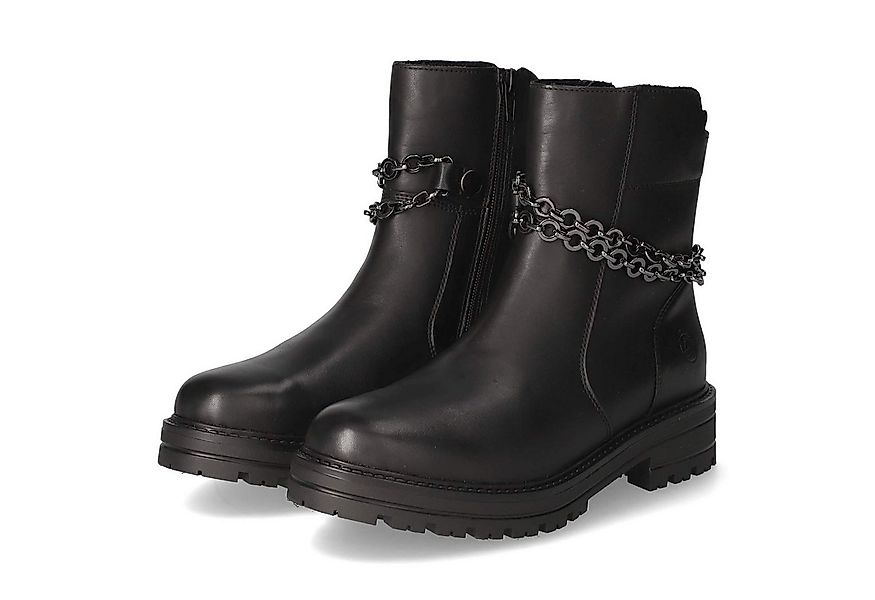 Remonte Remonte D2285-00 Damen Glattleder schwarz Schlupfstiefel günstig online kaufen