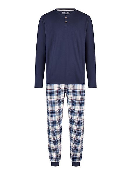 Phil & Co. Pyjama Cozy Classic (2 tlg) schlafanzug schlafmode bequem günstig online kaufen
