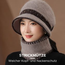 Refttenw Mütze & Schal Wintermütze mit günstig online kaufen