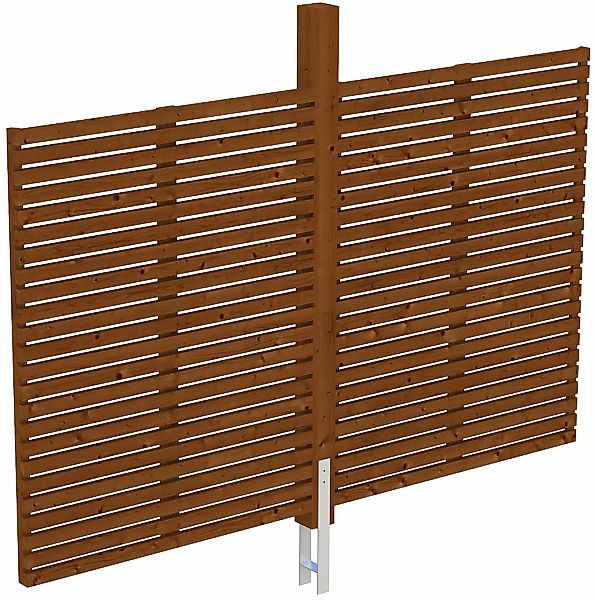 Skanholz Carport-Rückwand "Rhombus" günstig online kaufen