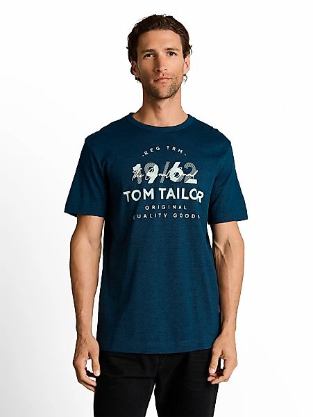 TOM TAILOR T-Shirt mit Logo Print günstig online kaufen