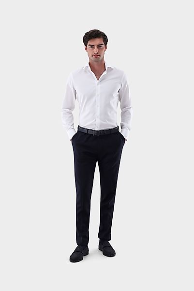 Tonal gestreiftes Businesshemd Tailor Fit günstig online kaufen