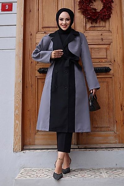 MİSSKAYLE Trenchcoat Vorderseitig verzierte Trenchcoat günstig online kaufen