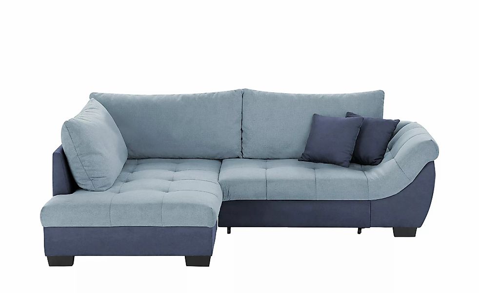 bobb Ecksofa  Krissy ¦ blau ¦ Maße (cm): B: 251 H: 88 T: 190.0 Polstermöbel günstig online kaufen