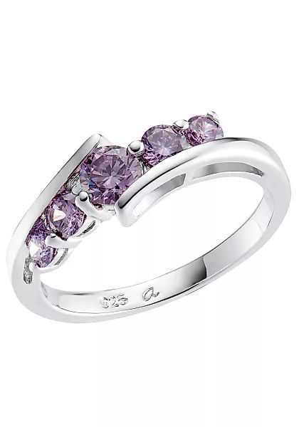 Amor Fingerring ", Purple Elegance", (1 tlg.), mit Zirkonia günstig online kaufen