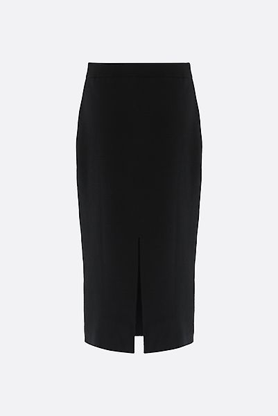 Rock aus Milano-Strick-Merinowolle günstig online kaufen