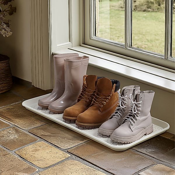 Navaris Schuhregal Schuhabtropfschale - Schuhmatte Abtropfmatte Schuhschale günstig online kaufen