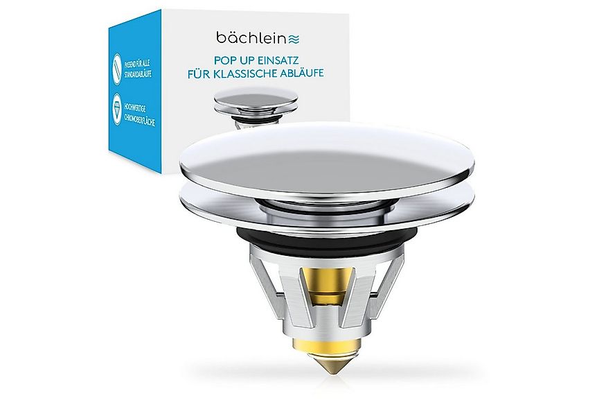 Bächlein Waschbeckenstöpsel Pop-Up Waschbeckenstopfen, (Chrom), Stöpsel mit günstig online kaufen
