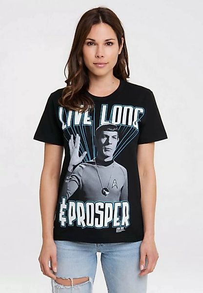 LOGOSHIRT T-Shirt Star Trek - Spock, Live Long mit lizenziertem Print günstig online kaufen