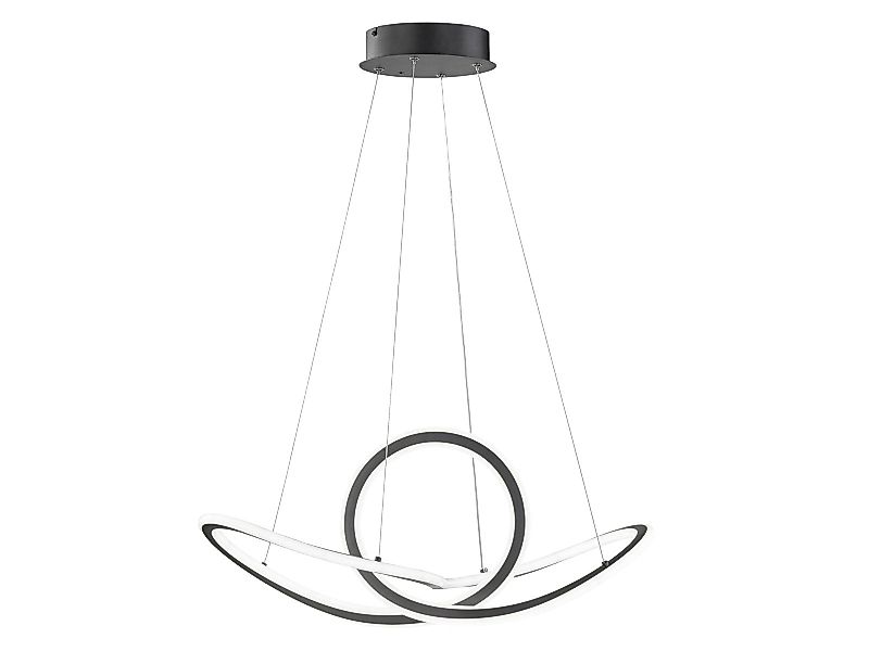 WOFI LED Pendelleuchte, Dimmer, Farbsteuerung, Memoryfunktion, günstig online kaufen
