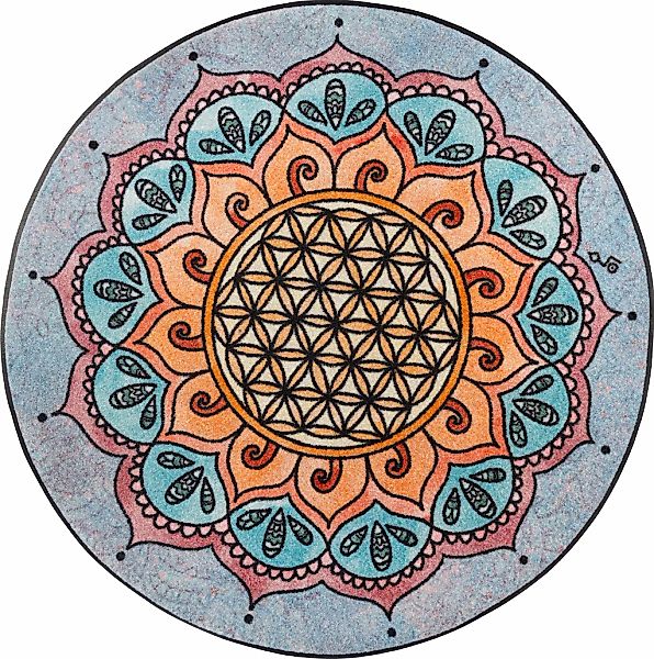 wash+dry by Kleen-Tex Teppich "Harmony Pattern" rechteckig 7 mm Höhe günstig online kaufen