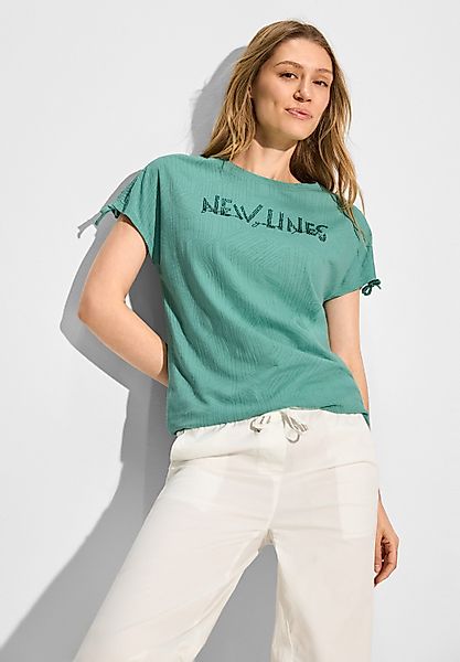 CECIL T-Shirt mit Burn-Out Muster günstig online kaufen