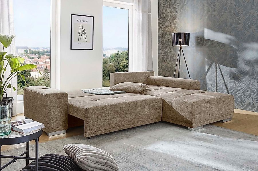 Jockenhöfer Gruppe Ecksofa "Luciano L-Form mit induktiver Lademöglichkeit, günstig online kaufen