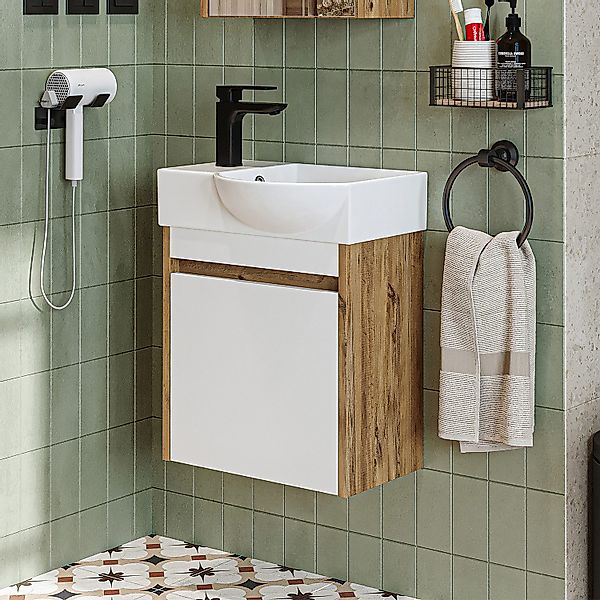 Roomart Badmöbel-Set LEO, (Badmöbelset Unterschrank mit günstig online kaufen