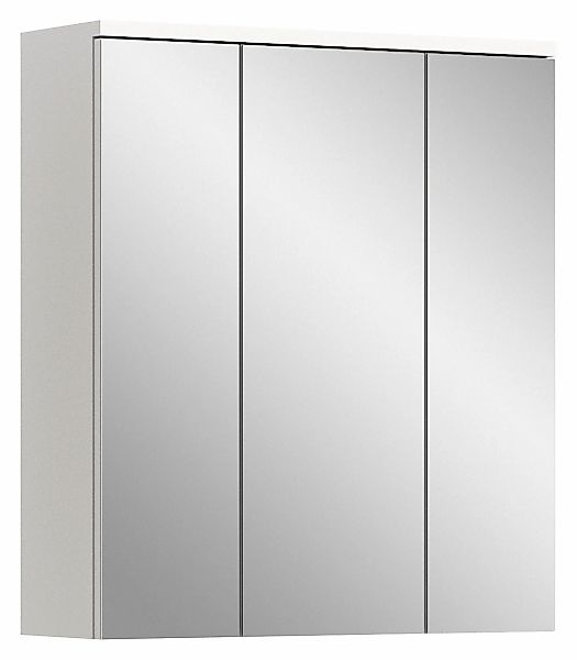 welltime Spiegelschrank "CAPRI, Breite 63 cm, 3 Spiegeltüren mit Soft-Close günstig online kaufen