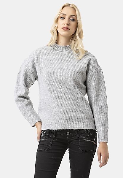 Cipo & Baxx Strickpullover "WP262" 1 Stk. hochwertiger Strick günstig online kaufen
