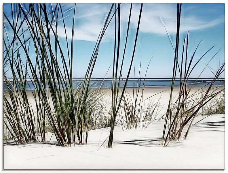 Artland Glasbild "Düne" Strand 1 Stk. tlg. in verschiedenen Größen günstig online kaufen
