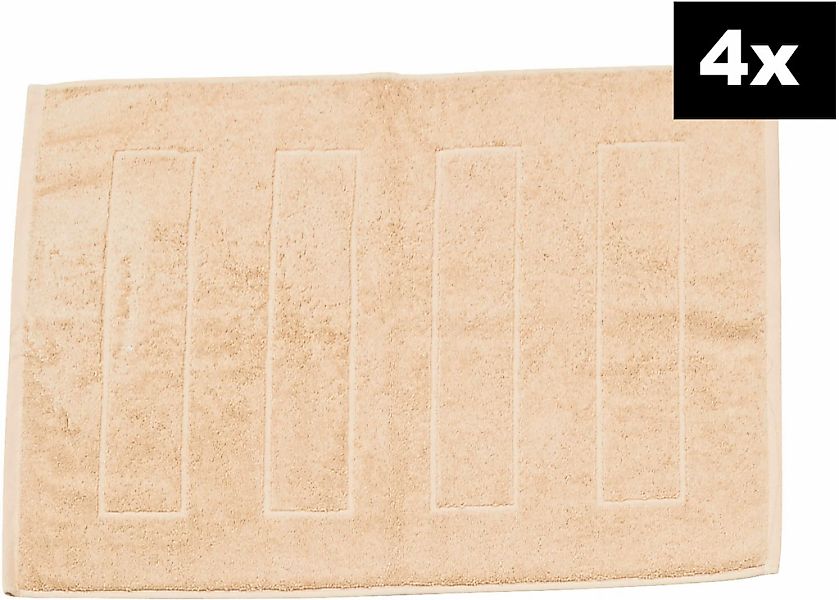 done. Badematte "DAILY UNI 4er-Set" Höhe 5 mm fußbodenheizungsgeeignet Badv günstig online kaufen