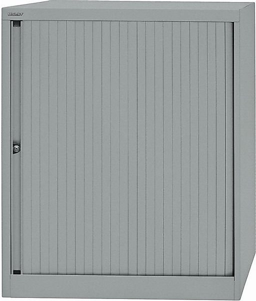 Bisley Aktenschrank Rollladenschrank Euro Stahl 2 Fachböden Höhe 1029mm sil günstig online kaufen