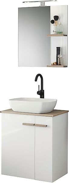 Places of Style Badmöbel-Set "SOLiD, Badmöbel-Set, Bad im modernen Design, günstig online kaufen