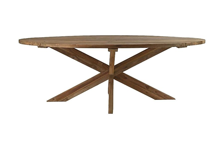 HSM Collection | Ovaler Gartentisch mit Kreuzbein günstig online kaufen