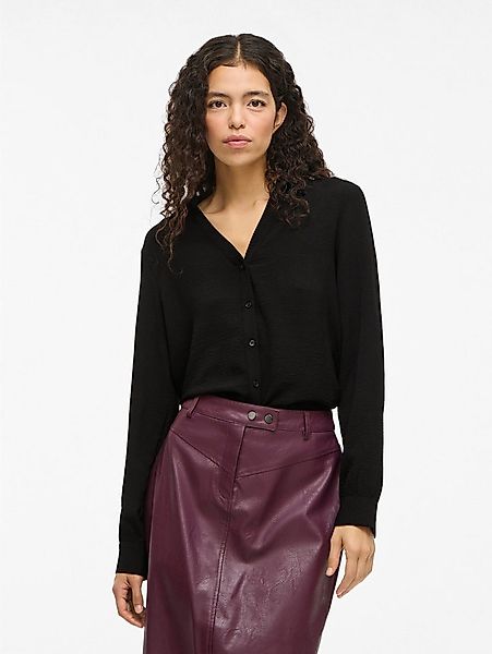 Vila Langarmbluse VIJOSA L/S V-NECK SHIRT - NOOS günstig online kaufen