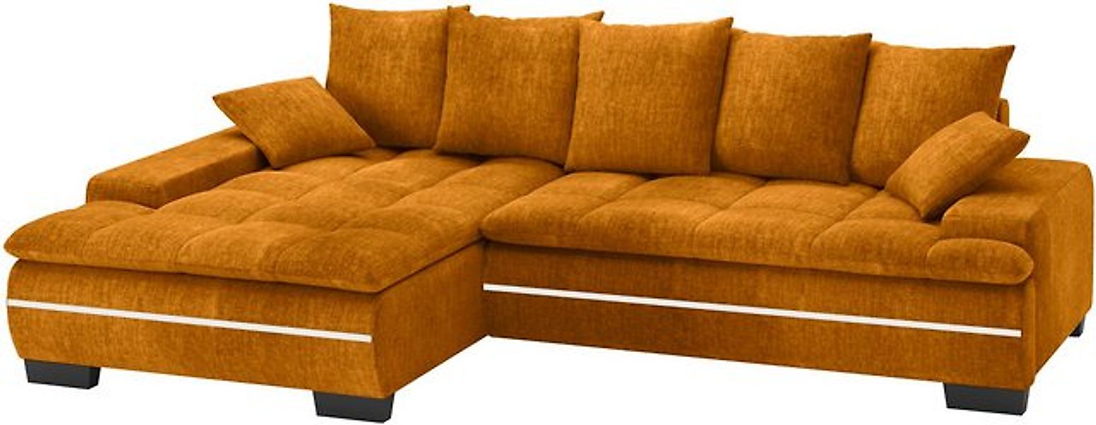 Mr. Couch Ecksofa Haiti II, L-Form, RGB-LED Beleuchtung, Kaltschaum, wahlwe günstig online kaufen