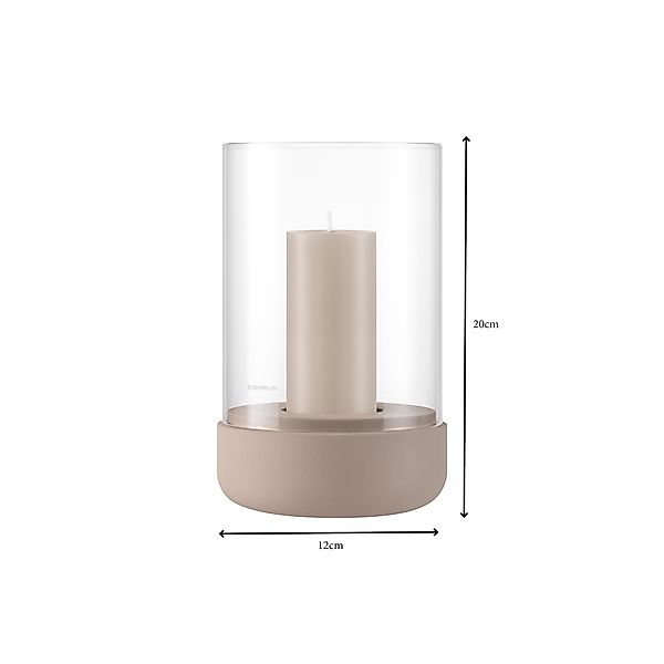 blomus Windlicht -CALMA- Glas Kerzenhalter, Stimmungslicht: günstig online kaufen