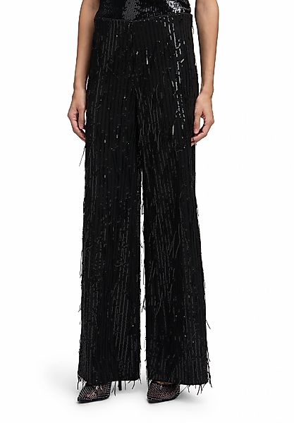 Vera Mont Stoffhose "Vera Mont Damen Perfect Body-Hose im Glitzer-Look" günstig online kaufen