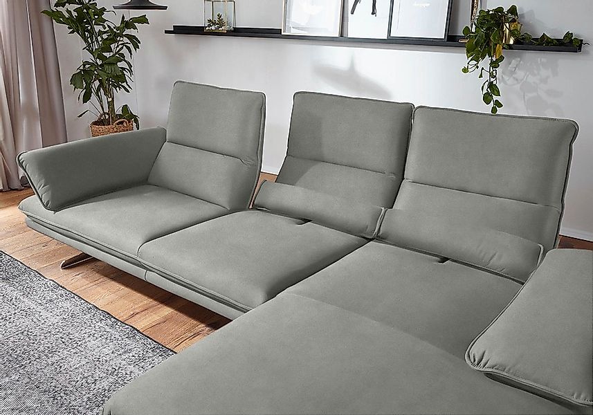 W.SCHILLIG Ecksofa »broadway, Designsofa mit tollem Sitzkomfort, L-Form«, S günstig online kaufen
