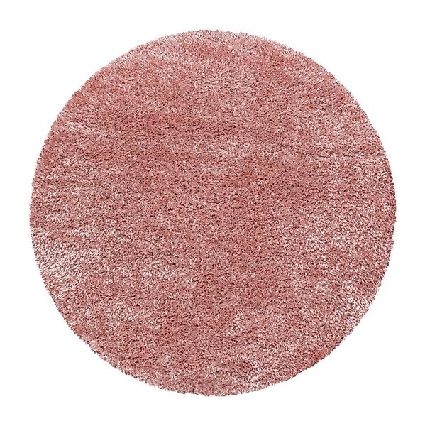Carpettex Hochflor-Teppich Unicolor - Einfarbig, Rund, günstig online kaufen