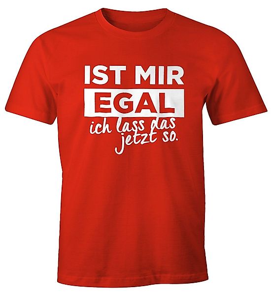 MoonWorks Print-Shirt Herren T-Shirt mit Spruch günstig online kaufen